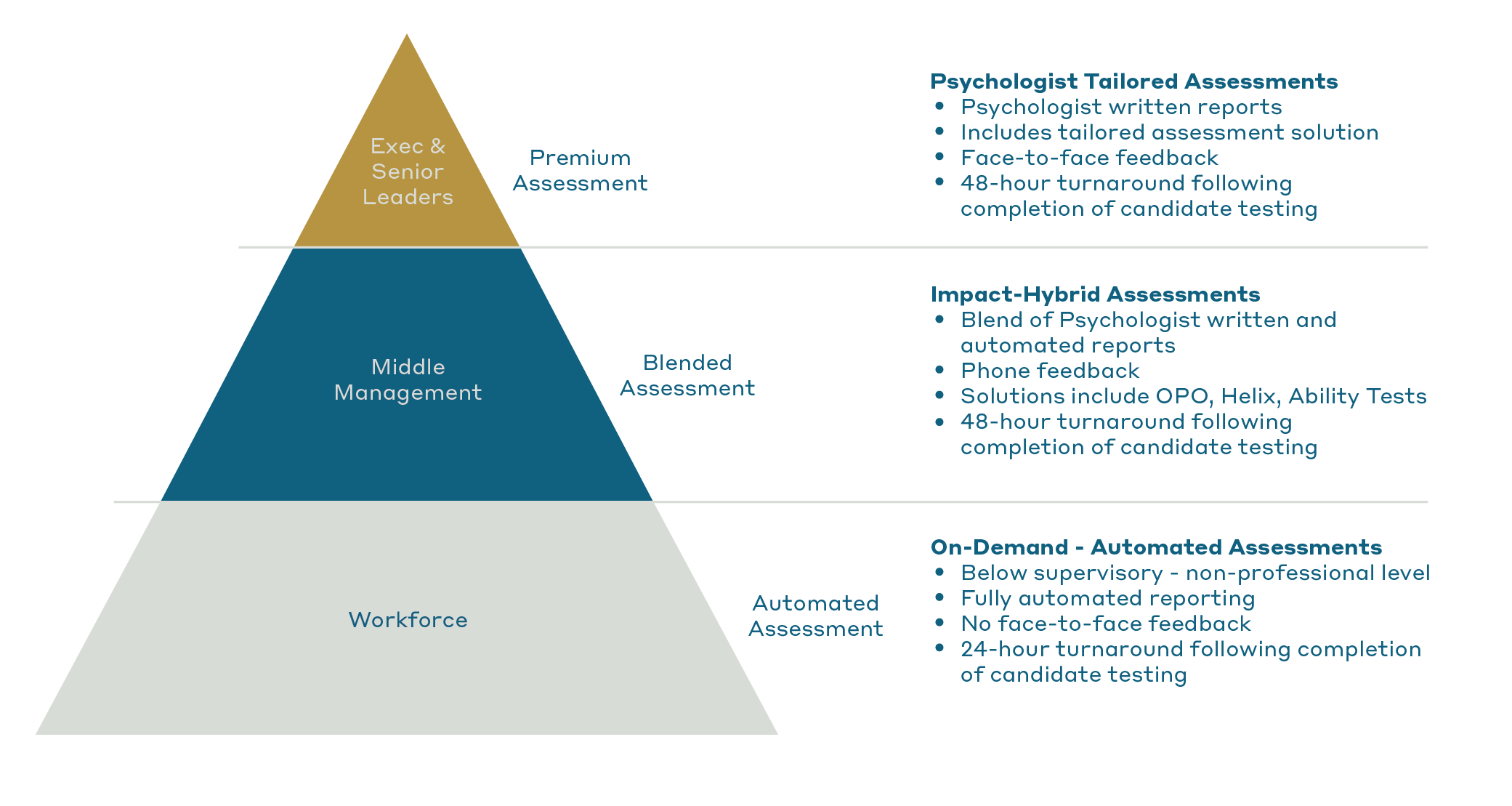 Career Assessment Triangle